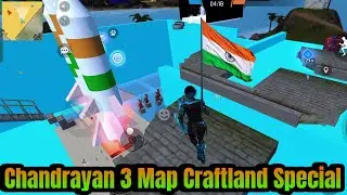 Chandrayan 3 In Free Fire Craftland Map