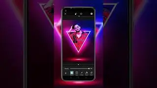 Neon Triangle Photo Editing Picsart🔥🔥