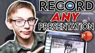 Record ANY Presentation in PowerPoint, Zoom, or OBS