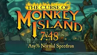 The Curse of Monkey Island Any% Normal Speedrun in 7:48 [WR]