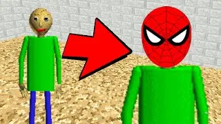 Scary moments in Baldi's Basics Animation || Experiments with Baldi Episode 01