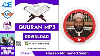 Hassan Mohamed Saleh Quran mp3 Free Download zip. emotional quran mp3 download,