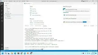 How to install Django in Visual Studio Code