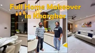 2BHK Full Home Interior Tour | Modern & Elegant Design | CB Interior | Kharghar Project Walkthrough