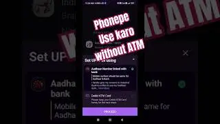 Phonepe me account kaise banaye #phonepe #ATM #whatsapp