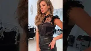 Шелковая блуза с рюшами