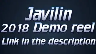 Javilin's voice acting Demo reel 2018