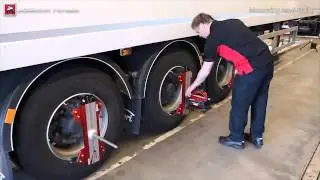 Измерение полуприцепа с JOSAM i track