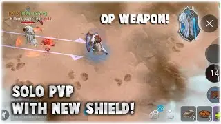 Frostborn - SOLO PVP with NEW LEGENDARY SHIELD!! DUELIST STILL OP IN META WITH THIS SHIELD!!