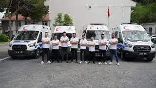 BÜYÜKŞEHIR’IN AMBULANSLARI HIZIR GIBI