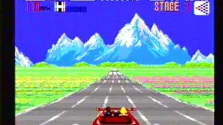 OutRun - Gameplay (Genesis)