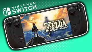 The Legend of Zelda: Breath of the Wild - Steam Deck OLED Switch Emulation