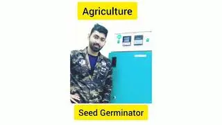 Seed Germinator machine!  Seed Germination, Crop Production #seedGerminator