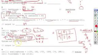 Tracing Enhanced For Each Loop with Array Worksheet 1