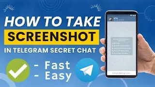 How to Take Screenshot in Telegram Secret Chat ⏬👇(%100 Working)