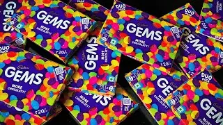 Unboxing New Cadbury Gems 20rs Duo Pack
