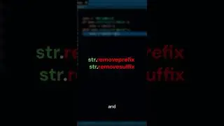 Best Way To Remove Prefix and Suffix from string | #python
