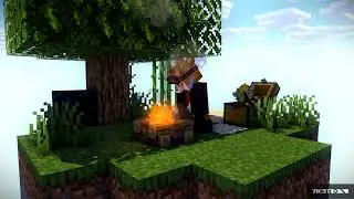 Скайблок майнкрафт анимация в mine imator.