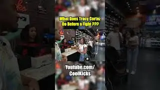 What Does Tracy Cortez Do Before a Fight??🤔🥊👟