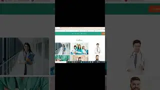healthcare complete website with html css