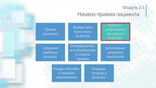 3. Начало приема пациента: 1 Введение