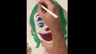 Drawing The Joker 🃏 (Might Delete) #asmr #satisfying #art
