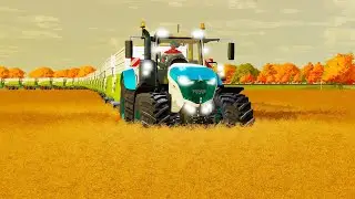 FARMING SIMULATOR 22 | BIG FIELD BIG PLOW | DEVASA TARLAYA DEVASA SABAN #farming #gameplay