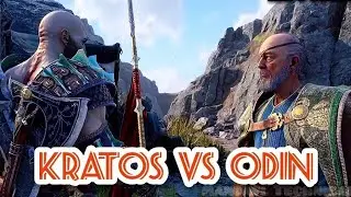 Kratos vs Odin: Clash of the Gods! 🤩💪