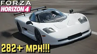 FORZA HORIZON 4 : 282+ MPH Mosler MT900S Setup!!