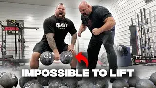 EDDIE HALL VS  THE UNLIFTABLE DUMBBELL