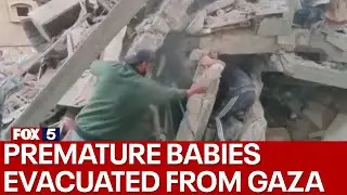 Israel takes Gaza hospital, evacuates premature babies