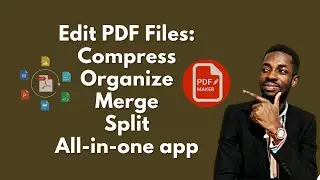 How to Edit PDF Files | Merge, Combine, Compress, Split, Sign, Page number PDF Files FREE