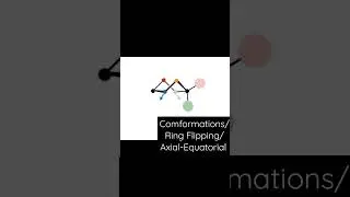 Conformational Isomers in Cyclohexane