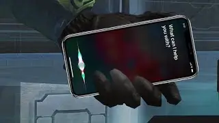 Halo, But Cortana is Siri
