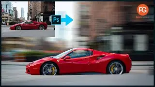 How to Create Speed Effects in Photoshop | car speed effect