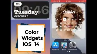 Personaliza tu iPhone con Color Widgets iOS 14