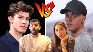 JUSTIN BIEBER VS SHAWN MENDES [VOCAL BATTLE] REACTION! 🔥