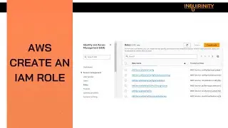 AWS Create IAM Role