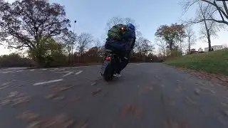 Sunset Seated Riding EUC Sherman in Central Park NY (Loop 2 of 2)