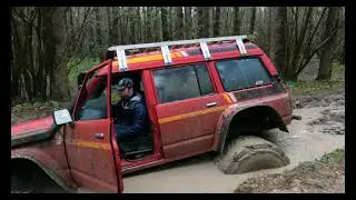 Вешки сочный выезд даже PATROL на 44 прилип