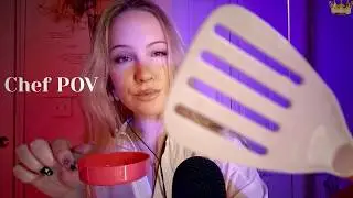 ASMR Chef Roleplay: POV you are a panini & I am preparing you for dinner