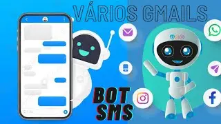 Como criar vários Gmails ilimitado 🔥 Bot de SMS Como Criar Whatsapp Com Número Fake Brasileiro