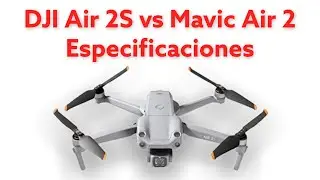 DJI Air 2S vs Mavic Air 2 Especificaciones, Que hay nuevo en español