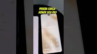 Prueba de carga del Honor 200 Pro