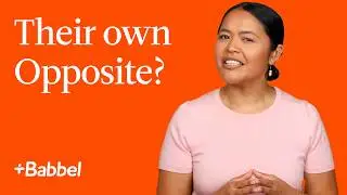 What Are Contronyms?