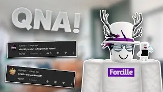I ANSWERED YOUR QNA QUESTIONS (ROBLOX KICK OFF)