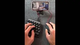 Microware Professional Ipega Bluetooth Keyboard and Mouse Converter for Game Controller Pubg