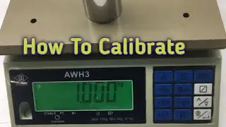 Awh Scale Calibration | how to Calibration