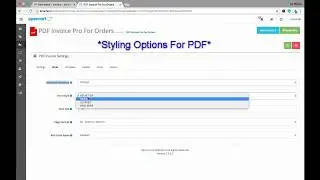 PDF Invoice Pro For Orders : Multiple Features -Opencart Exension