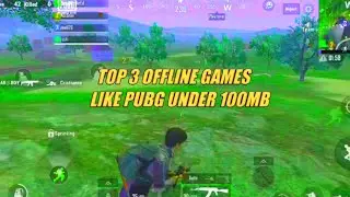Top 3 Offline Games Like Pubg | Offline Games